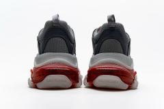 B Triple S Grey Red 544351 W09O1 2262