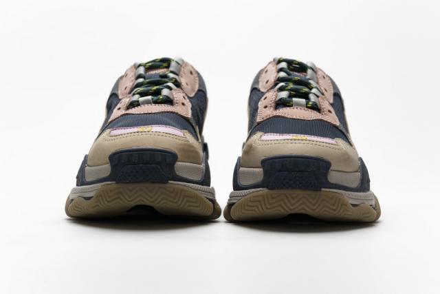 B Triple S Grey Yellow 490672 W09O5 1027