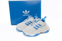 A  x B Triple S White And Blue 712764 W2ZB3 9040