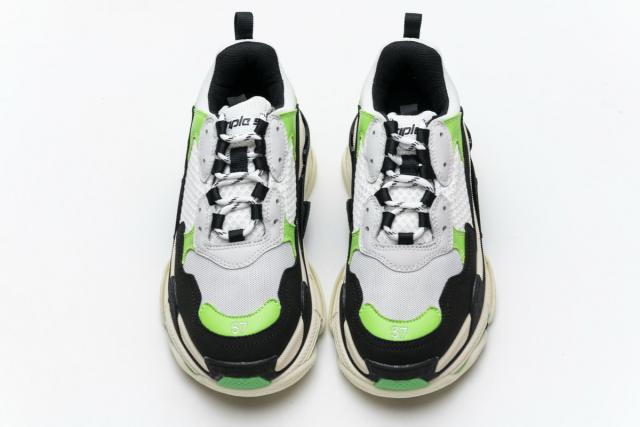 B Triple S White Green 483513 W06E1 1008