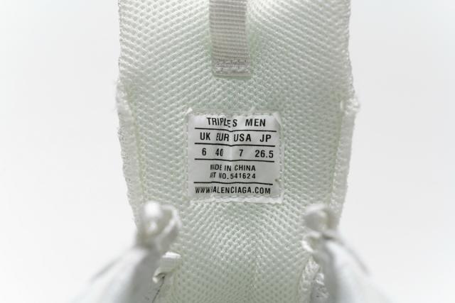 B Triple S White Green 544351 W09E1 1331