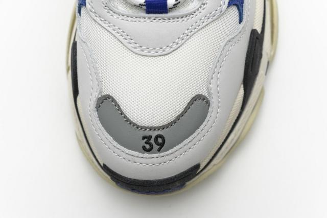 B Triple S Black Blue Violet 490672 W09O5 1005