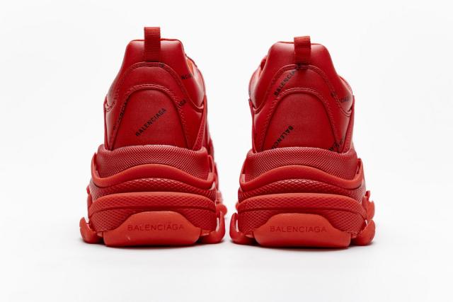 B Triple S Letter Bright Red 524039 W2FA1 7632