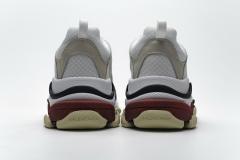 B Triple S White Dark Grey Red 541624 W06E2 1790