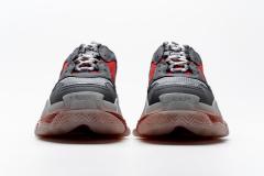 B Triple S Grey Red 544351 W09O1 2262