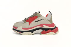 B Triple S Red White Dark Grey 541624 W06E2 1863