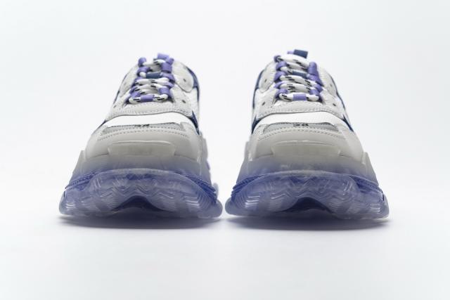 B Triple S White Purple 544351 W09E1 1322