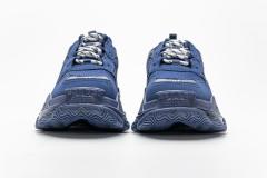 B Triple S Clear Sole Navy 541624 W09O1 4107