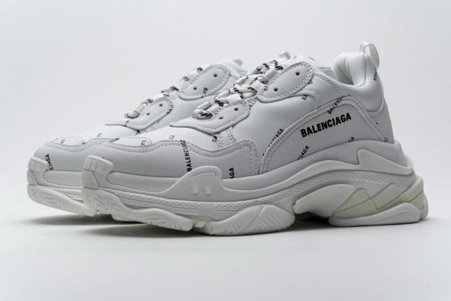 B Triple S White 524039 W06E2 2021