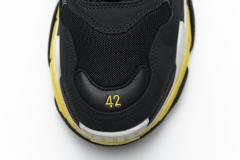 B Triple S Black Yellow 483513 W06E1 1078