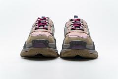B Triple S Grey Pink 490672 W09O5 1036