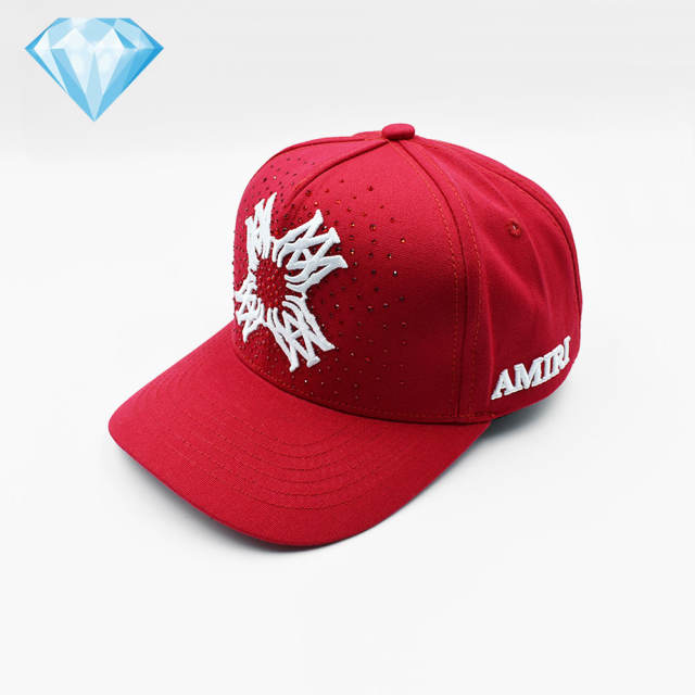 Amir* Adjustable Quad crystal cap 4 colors