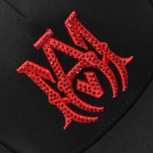 Amir* Hot Drill Embroidery Logo Mesh Cap 4 colors