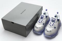 B Triple S White Purple 544351 W09E1 1322