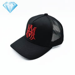 Amir* Hot Drill Embroidery Logo Mesh Cap 4 colors