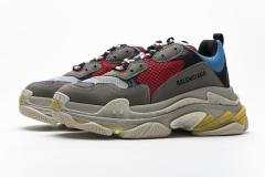 B Triple S Blue Red 483513 W06E3 4365