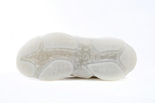 B Triple S Clear Sole White 541624 W09E1 9000