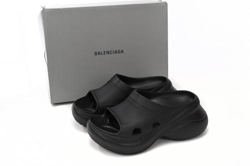 B x Crocs Pool Slide Sandals Black 677386W1S8E1000