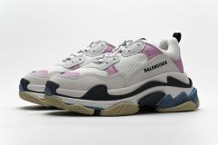 B Triple S Blue Pink 541624 W06E2 7352