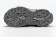B Triple S Allover Logo Gray 536737 W2FA1 1210