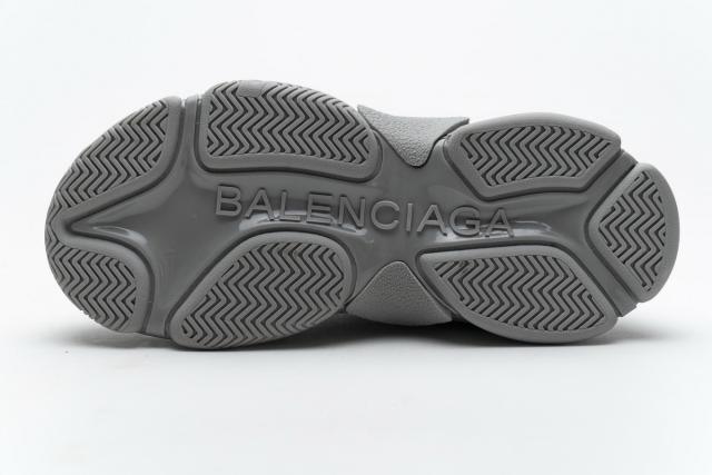 B Triple S Allover Logo Gray 536737 W2FA1 1210
