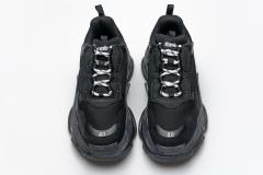 B Triple S Clear Sole Black 541624 W09O1 1000