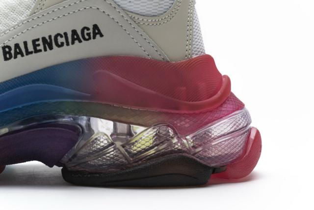 B Triple S Clearsole Pink 544351 W2GA1 5760