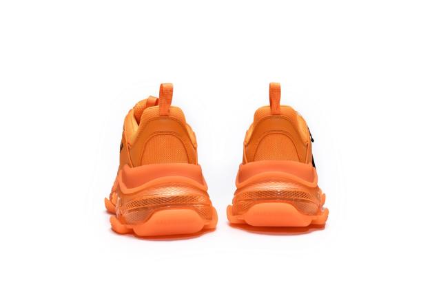 B Triple S Clear Sole Orange