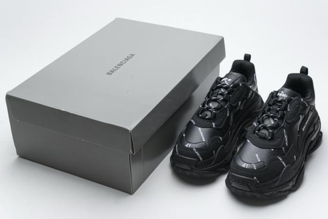 B Triple S Black 524039 W06E2 2020