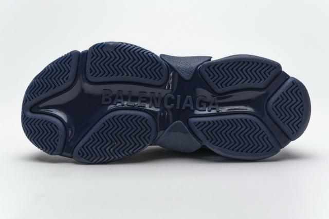 B Triple S Clear Sole Navy 541624 W09O1 4107