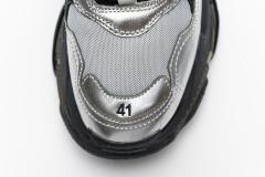 B Triple S Black Silver 541624 W09E1 7320