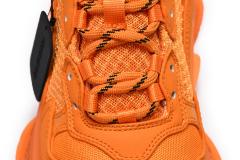 B Triple S Clear Sole Orange