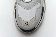 B Triple S White Dark Grey Red 541624 W06E2 1790