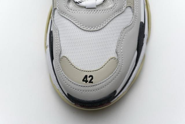 B Triple S White Dark Grey Red 541624 W06E2 1790