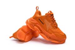 B Triple S Clear Sole Orange
