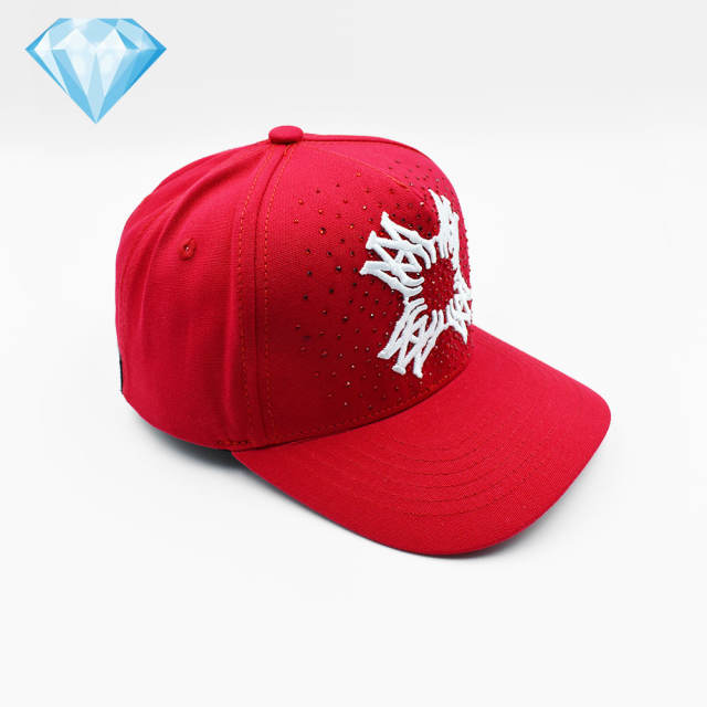 Amir* Adjustable Quad crystal cap 4 colors