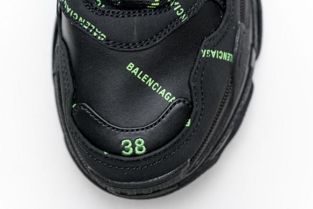 B Triple S Letter Fluorescent Yellow 524039 W2FA1 7633