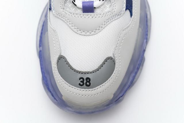 B Triple S White Purple 544351 W09E1 1322