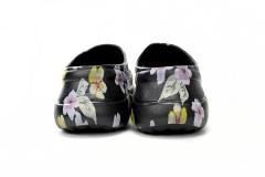 B x Crocs Pool Slide Sandals Grey Flower 677389W1S8G6556