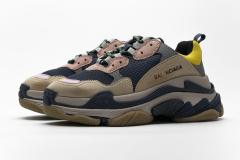 B Triple S Grey Yellow 490672 W09O5 1027