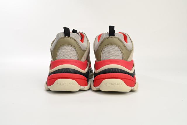 B Triple S Red White Dark Grey 541624 W06E2 1863