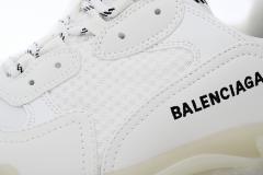 B Triple S Clear Sole White 541624 W09E1 9000