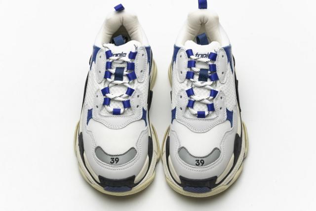B Triple S Black Blue Violet 490672 W09O5 1005