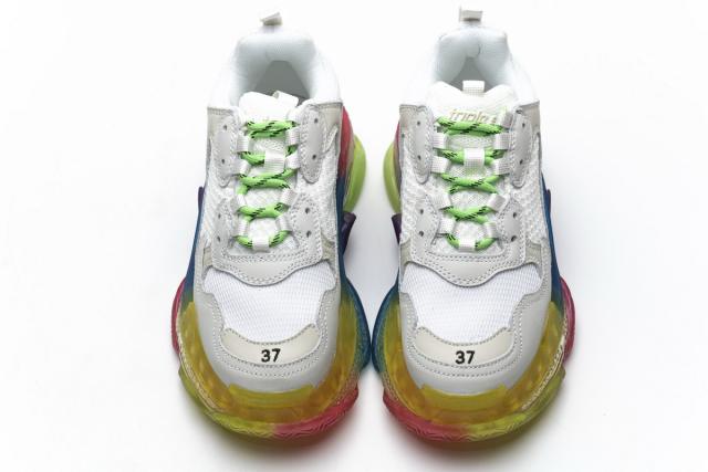 B Triple S Clearsole Pink 544351 W2GA1 5760