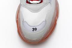 B Triple S White Red 544351 W09E1 4552