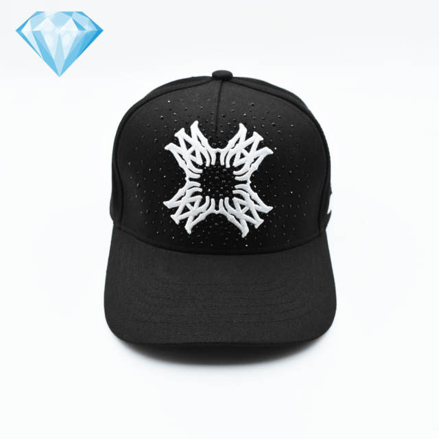 Amir* Adjustable Quad crystal cap 4 colors