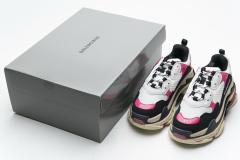 B Triple S Black Pink 483513 W06E8 8080