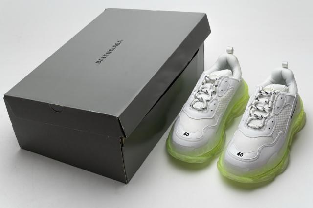 B Triple S White Green 544351 W09E1 1331