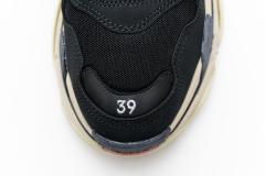B Triple S Black White Red 483513 W06E1 1000