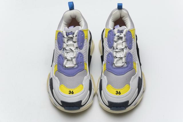 B Triple S Black Grey Blue 541624 W06E2 7282